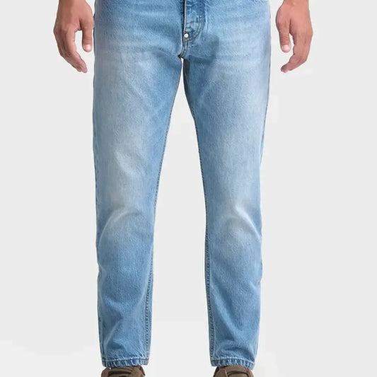 royaldenim Sendai 2215 Light Blue Wash Jeans - Men's Denim, Straight Fit