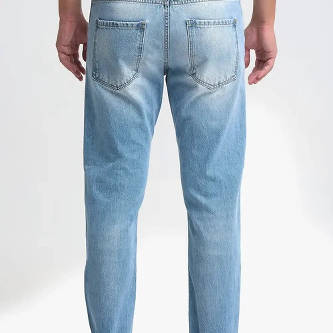 royaldenim Sendai 2215 Light Blue Wash Jeans - Men's Denim, Straight Fit