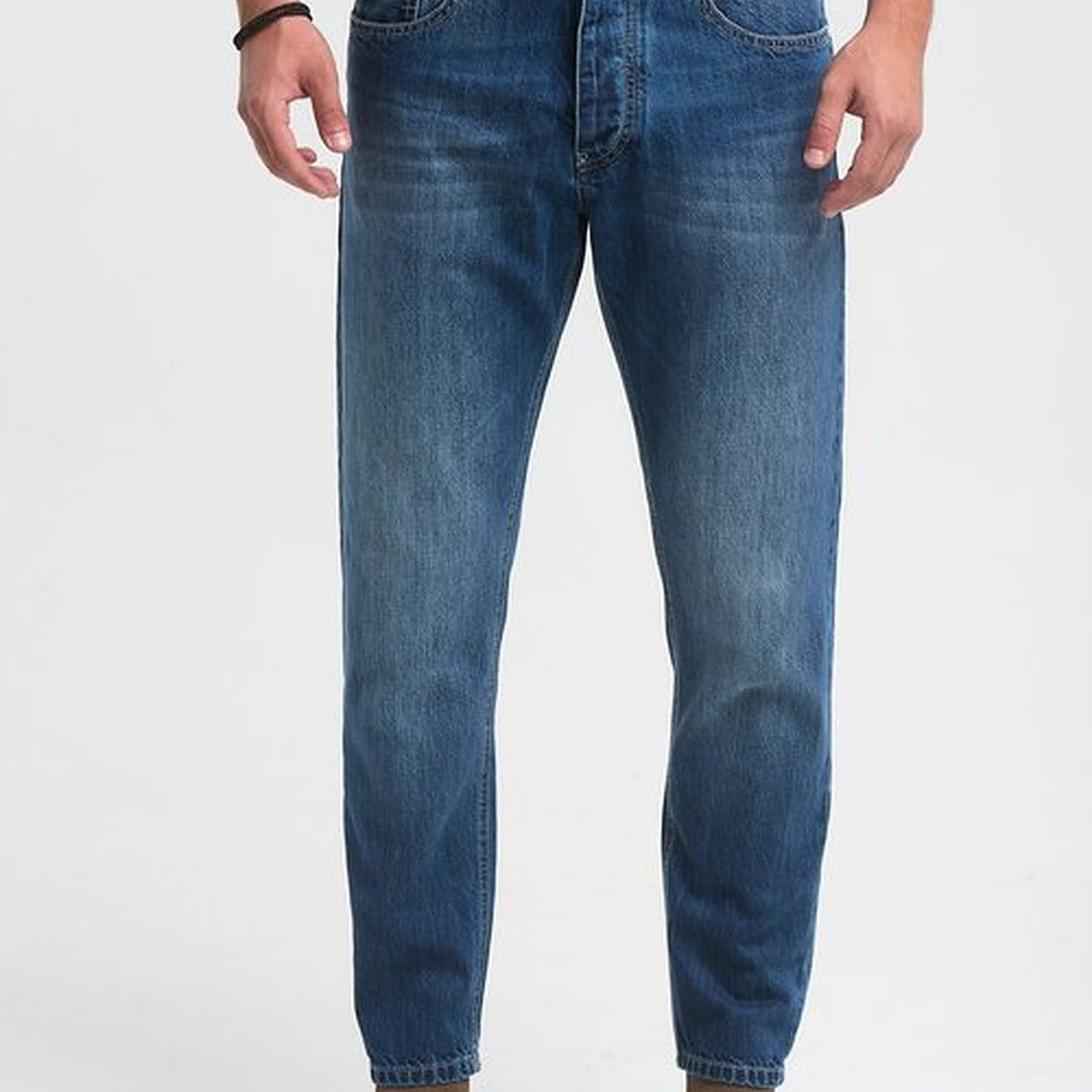 royaldenim Sendai 2276 Medium Blue Wash Jeans - Men's Denim, Straight Fit