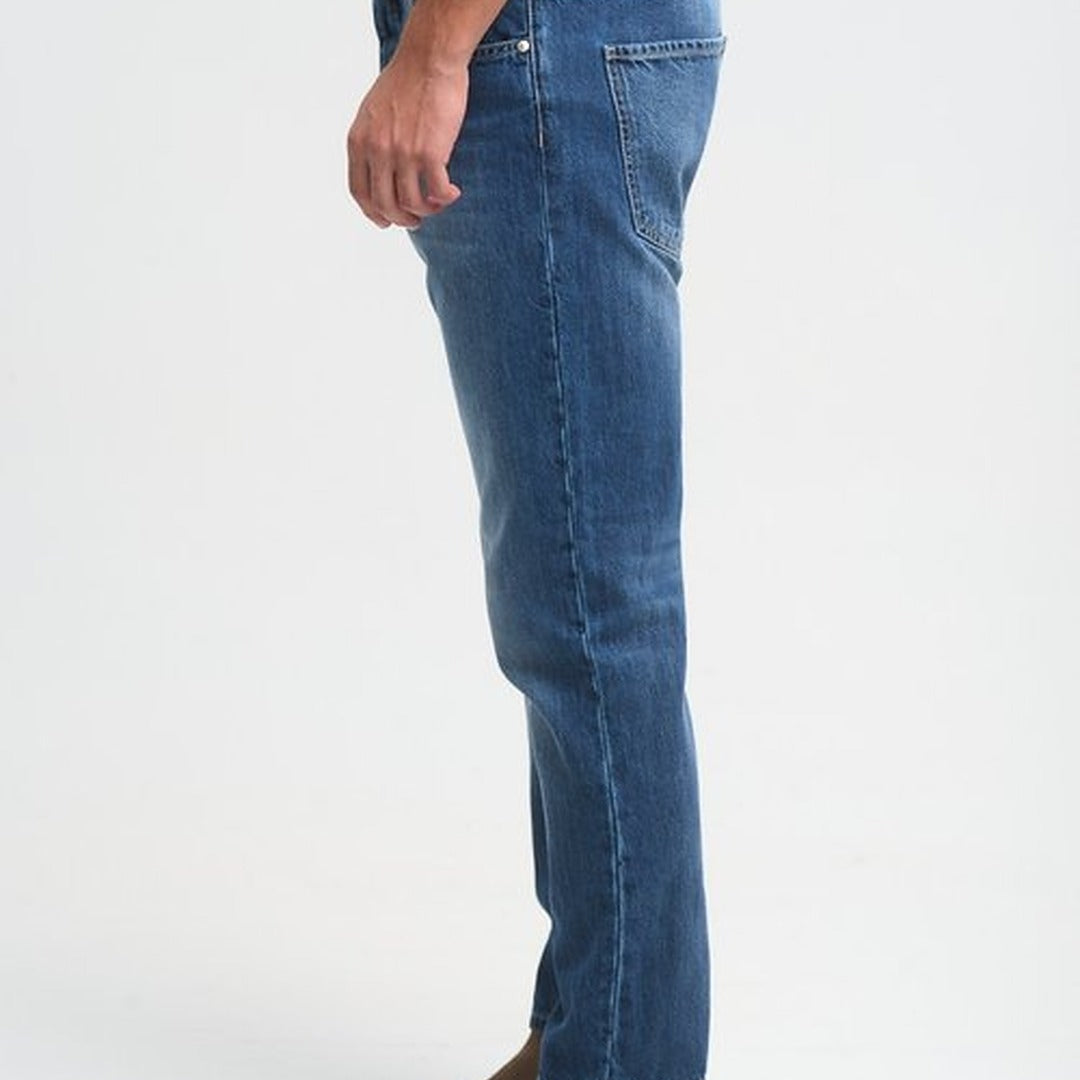 royaldenim Sendai 2276 Medium Blue Wash Jeans - Men's Denim, Straight Fit