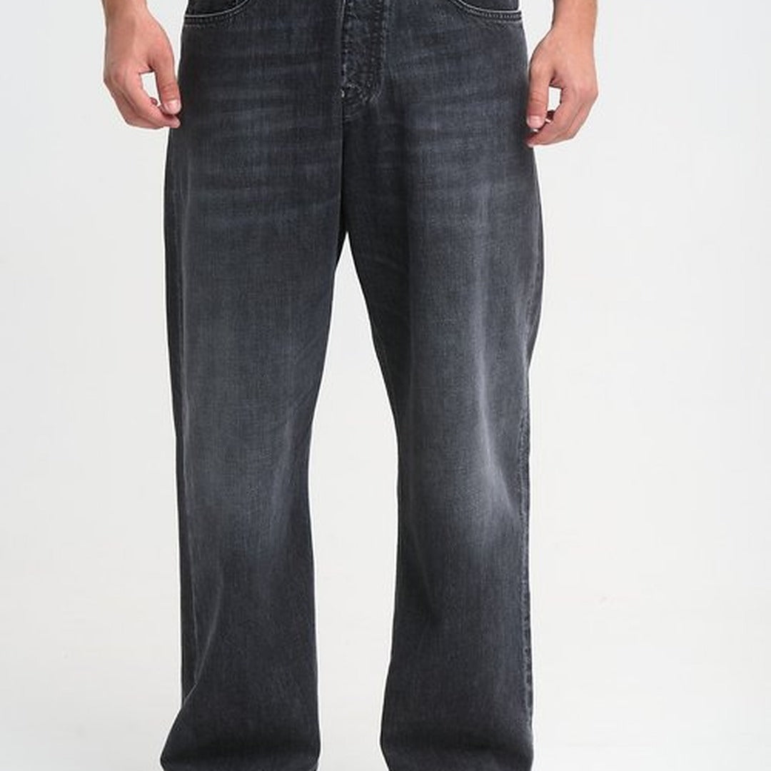 royaldenim Kyoto 2296 Medium Black Wash Jeans - Men's Denim, Baggy Fit
