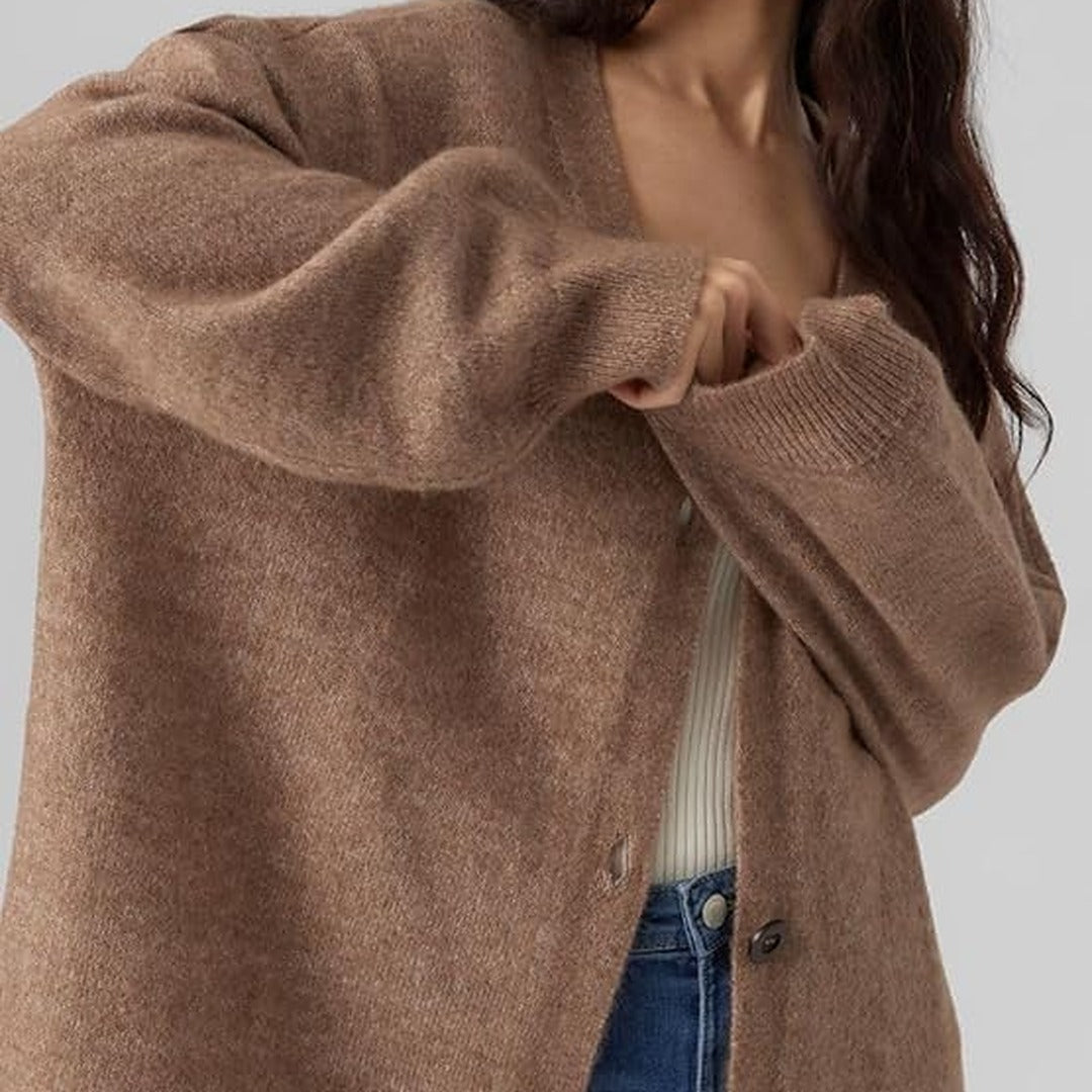VERO MODA Long Sleeves Longline Cardigan