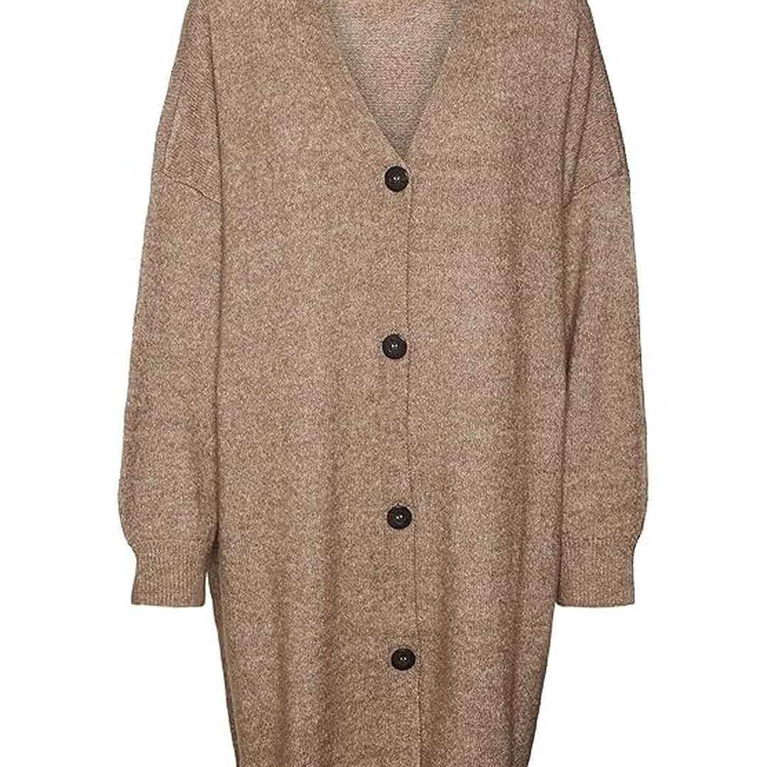 VERO MODA Long Sleeves Longline Cardigan
