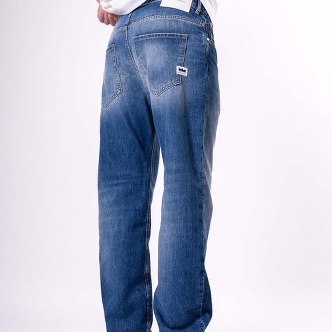 royaldenim Durham 2060 Medium Blue Wash Jeans - Men's Denim, Relaxed Fit