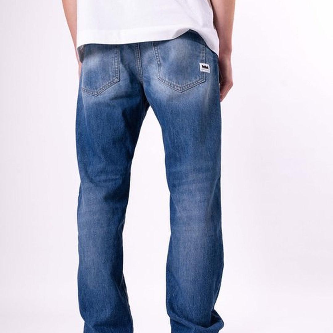 royaldenim Durham 2060 Medium Blue Wash Jeans - Men's Denim, Relaxed Fit