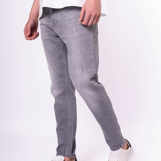 royaldenim Malmo 2054 Light Gray Wash Jeans - Men's Denim, Tapered Fit