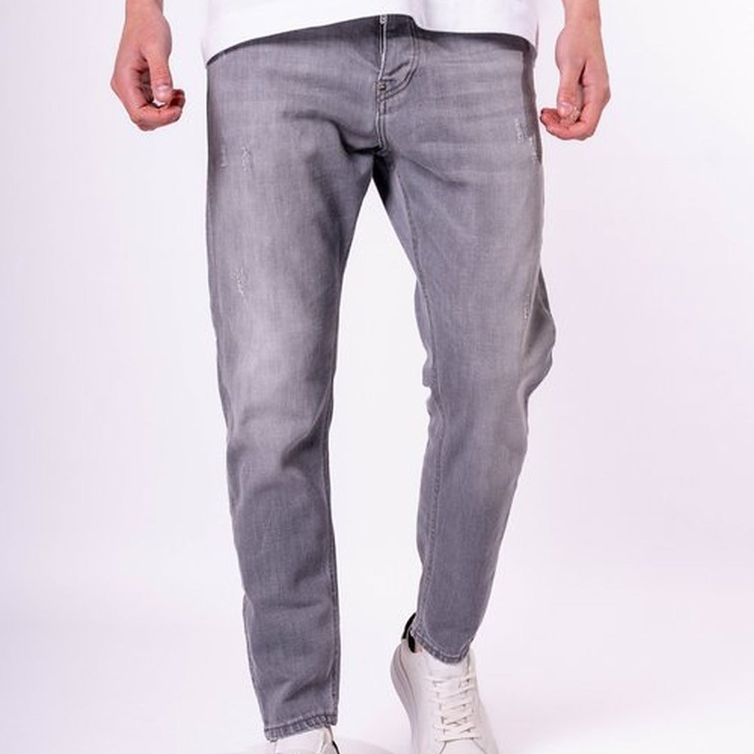 royaldenim Malmo 2054 Light Gray Wash Jeans - Men's Denim, Tapered Fit