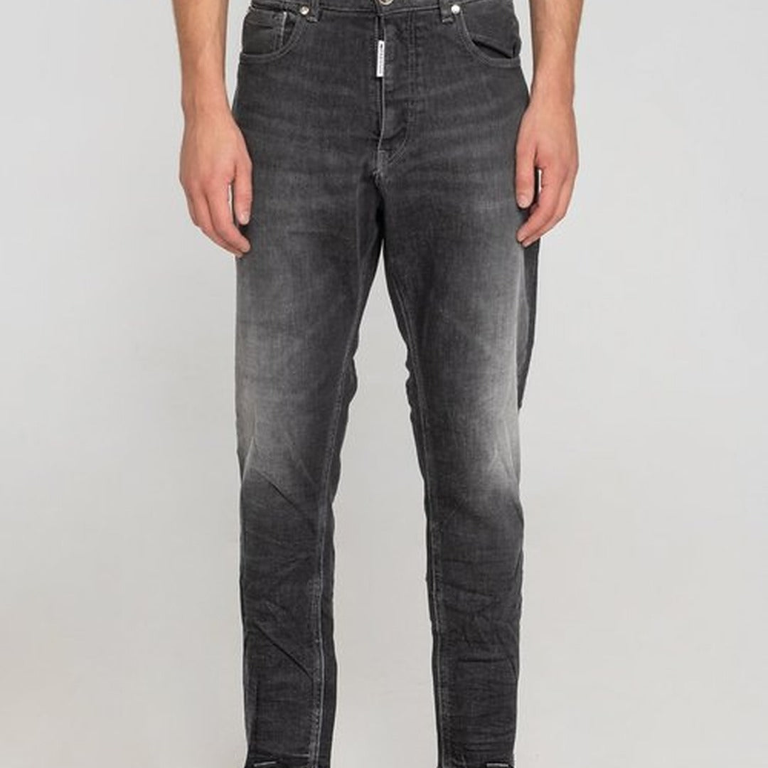 royaldenim Malmo 2007 Medium Black Wash Jeans - Men's Denim, Tapered Fit