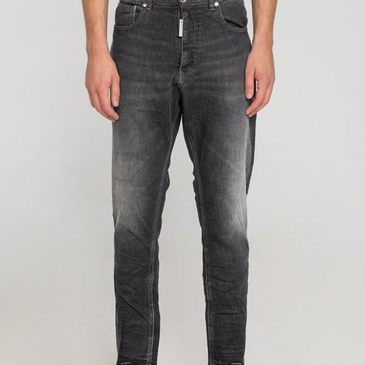 royaldenim Malmo 2007 Medium Black Wash Jeans - Men's Denim, Tapered Fit