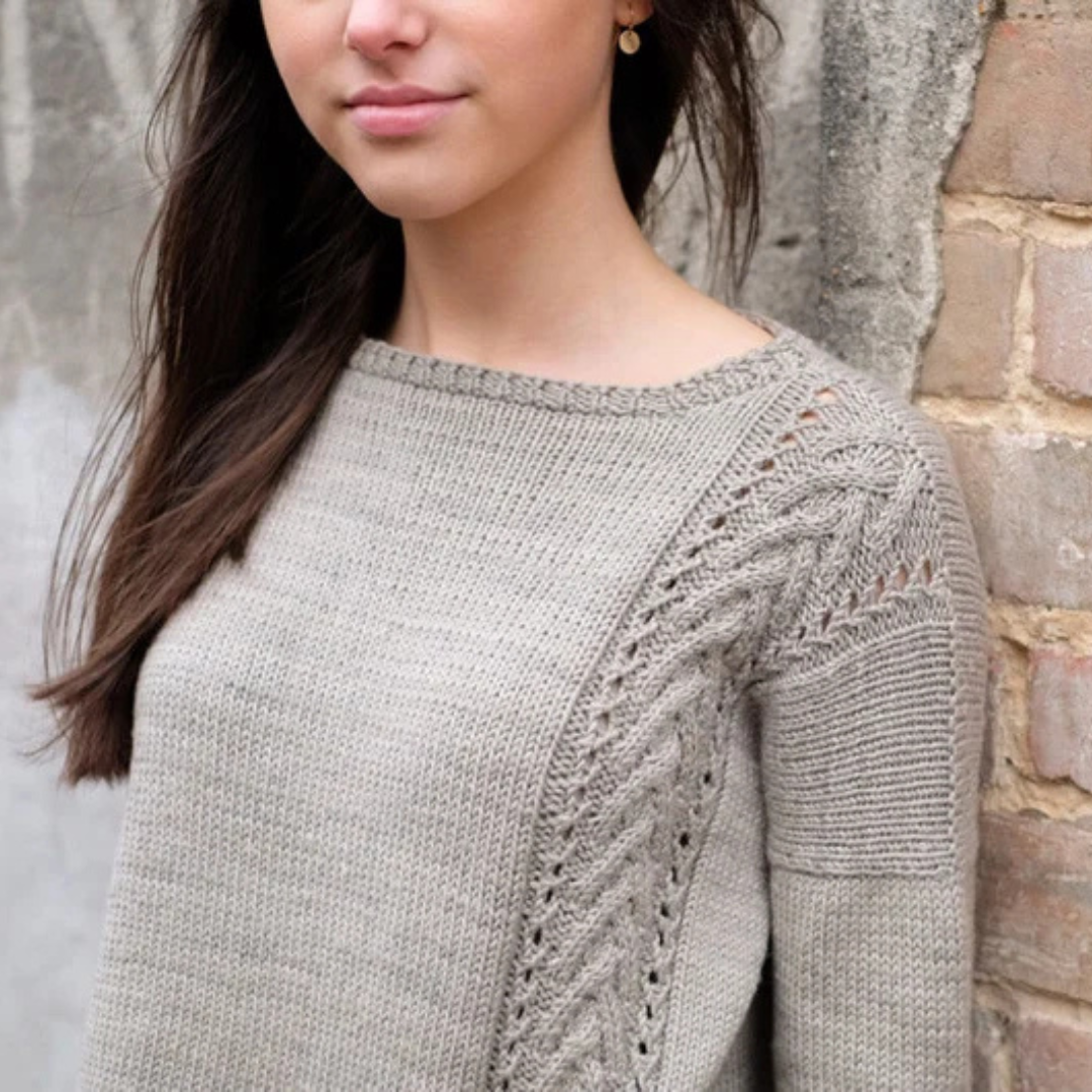 make your own Trailing Lace (DIGITAL KNITTING PATTERN) for women