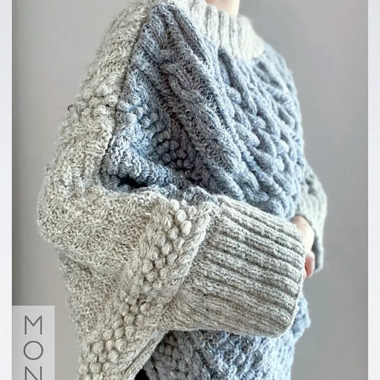 Pisa Sweater - English Knitting Pattern