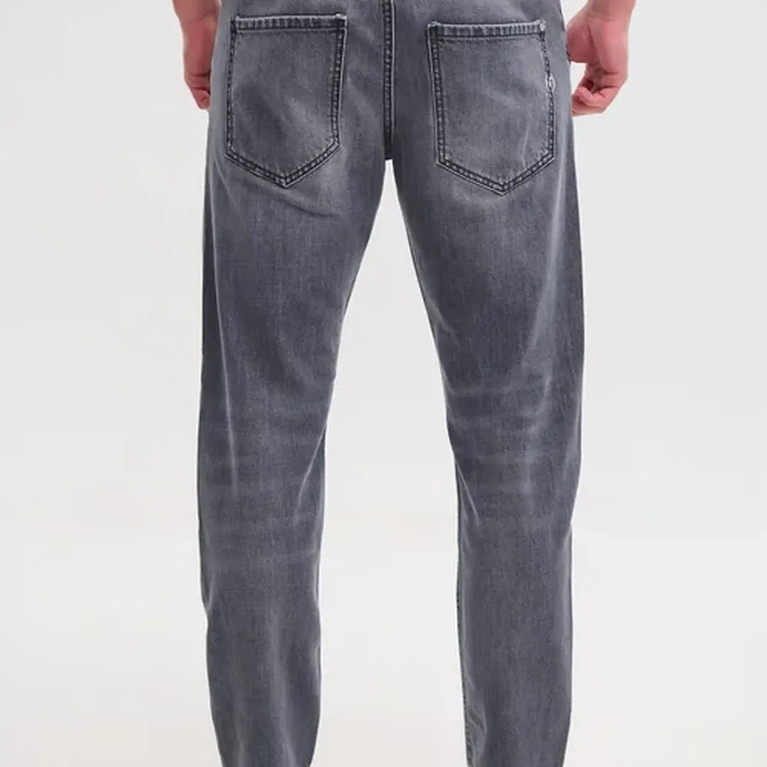 royaldenim Sendai 2277 Light Gray Wash Jeans - Men's Denim, Straight Fit