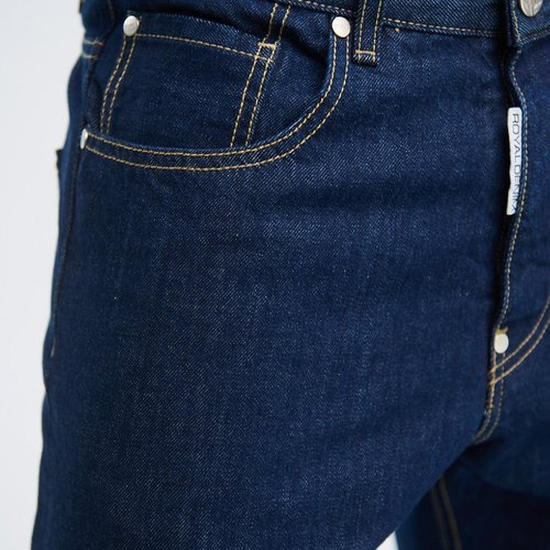 royaldenim Sendai 2200 Raw Blue Jeans - Men's Denim, Straight Fit