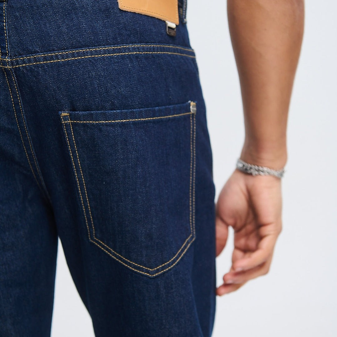 royaldenim Sendai 2200 Raw Blue Jeans - Men's Denim, Straight Fit