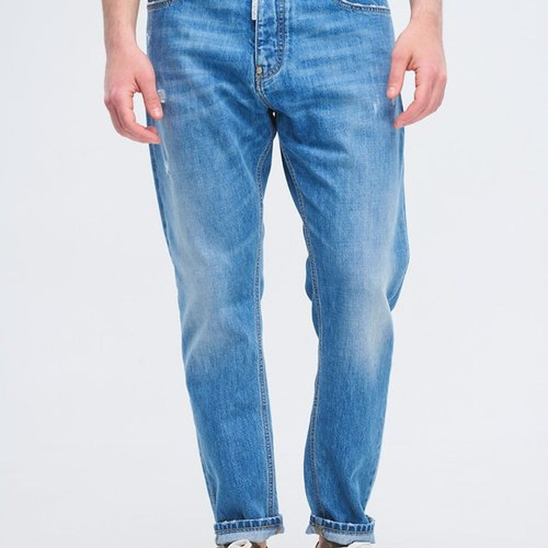 royaldenim Sendai 2201 Light Blue Wash Jeans - Men's Denim, Straight Fit