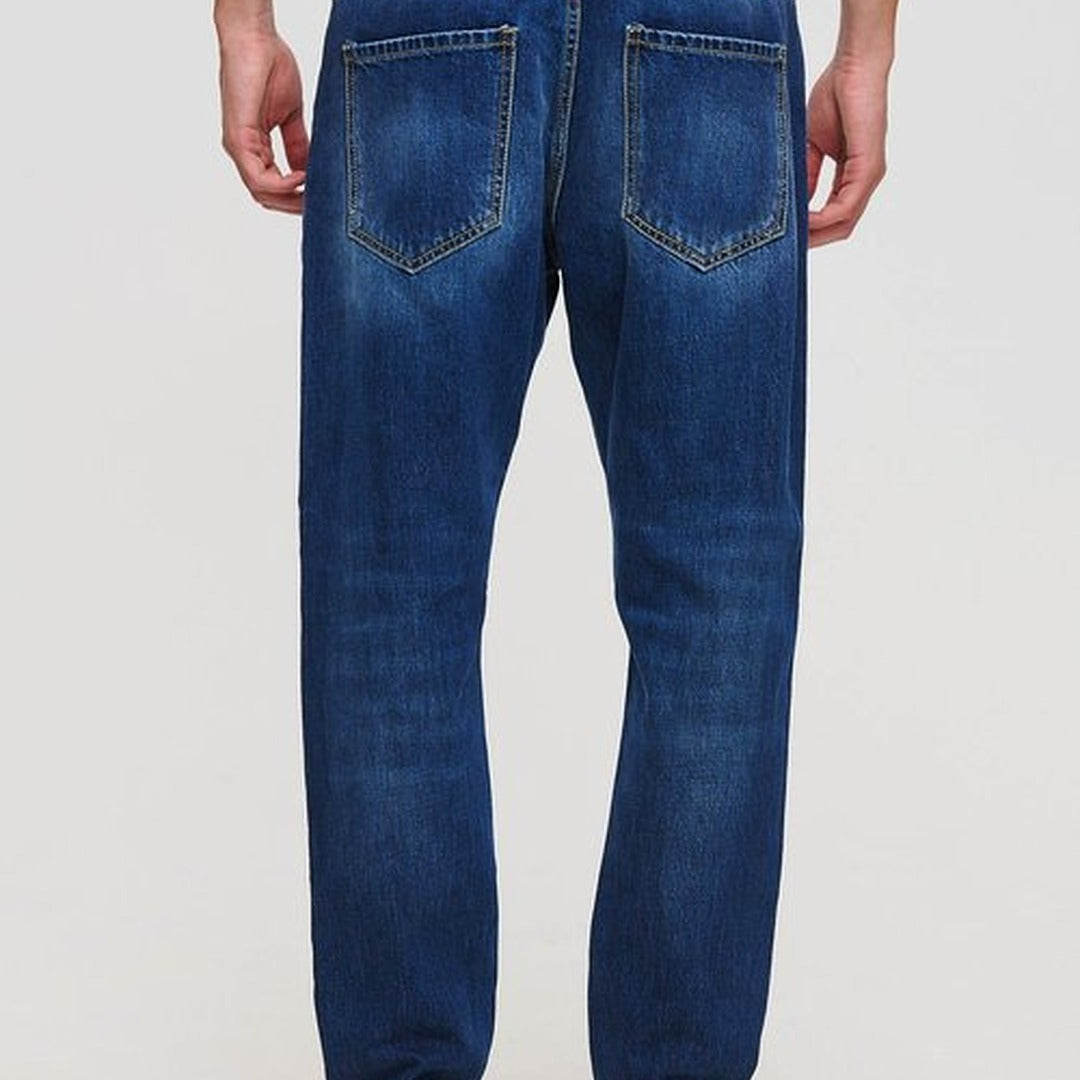 royaldenim Sendai 2127 Medium Blue Wash Jeans - Men's Denim, Straight Fit