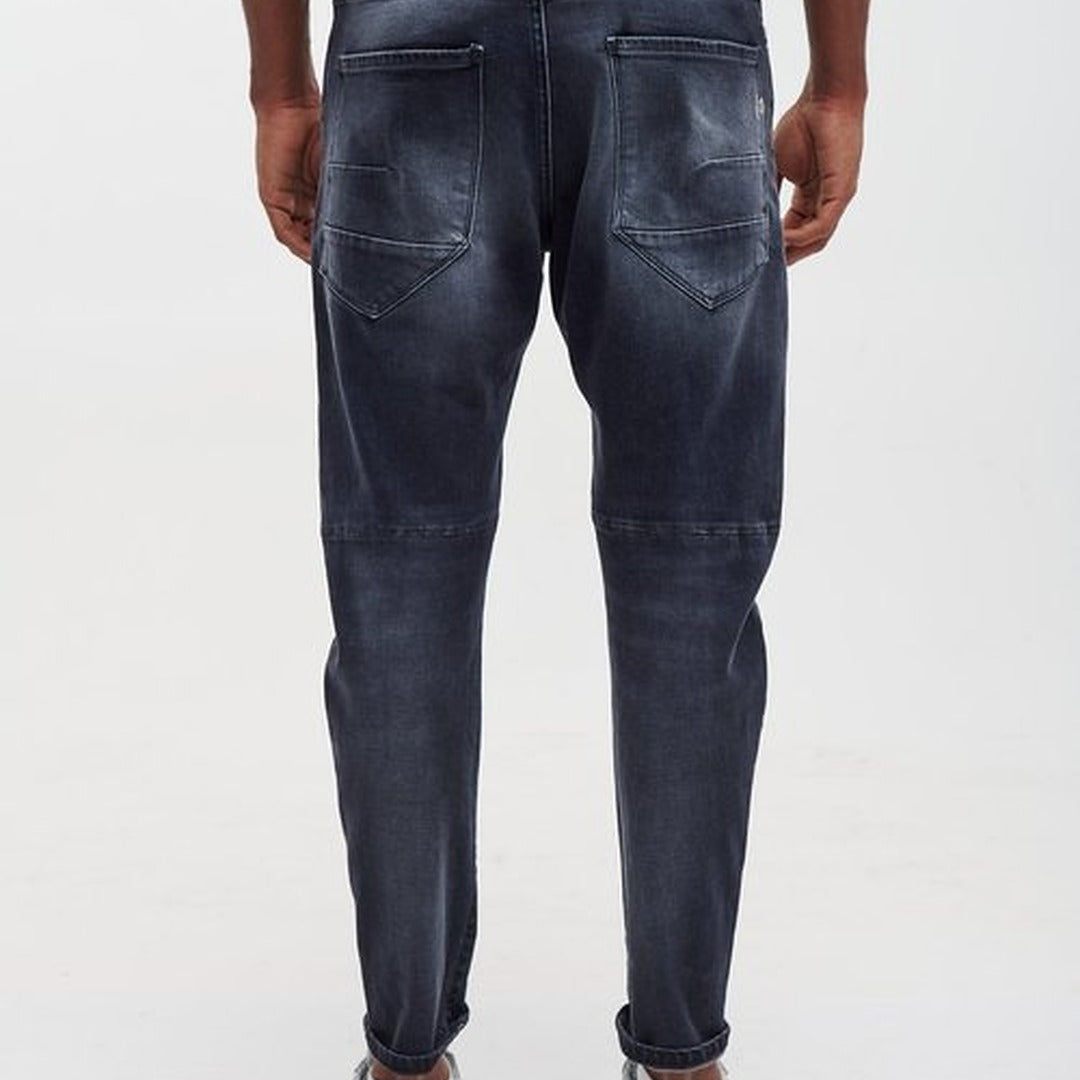 royaldenim Palermo 2230 Dark Black Wash Jeans - Men's Denim, Twist Tapered Fit