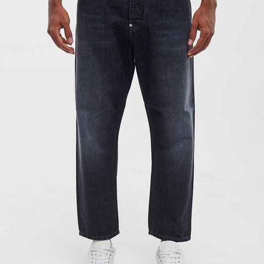 royaldenim Ottawa 2232 Dark Black Wash Jeans - Men's Denim, Relaxed Fit