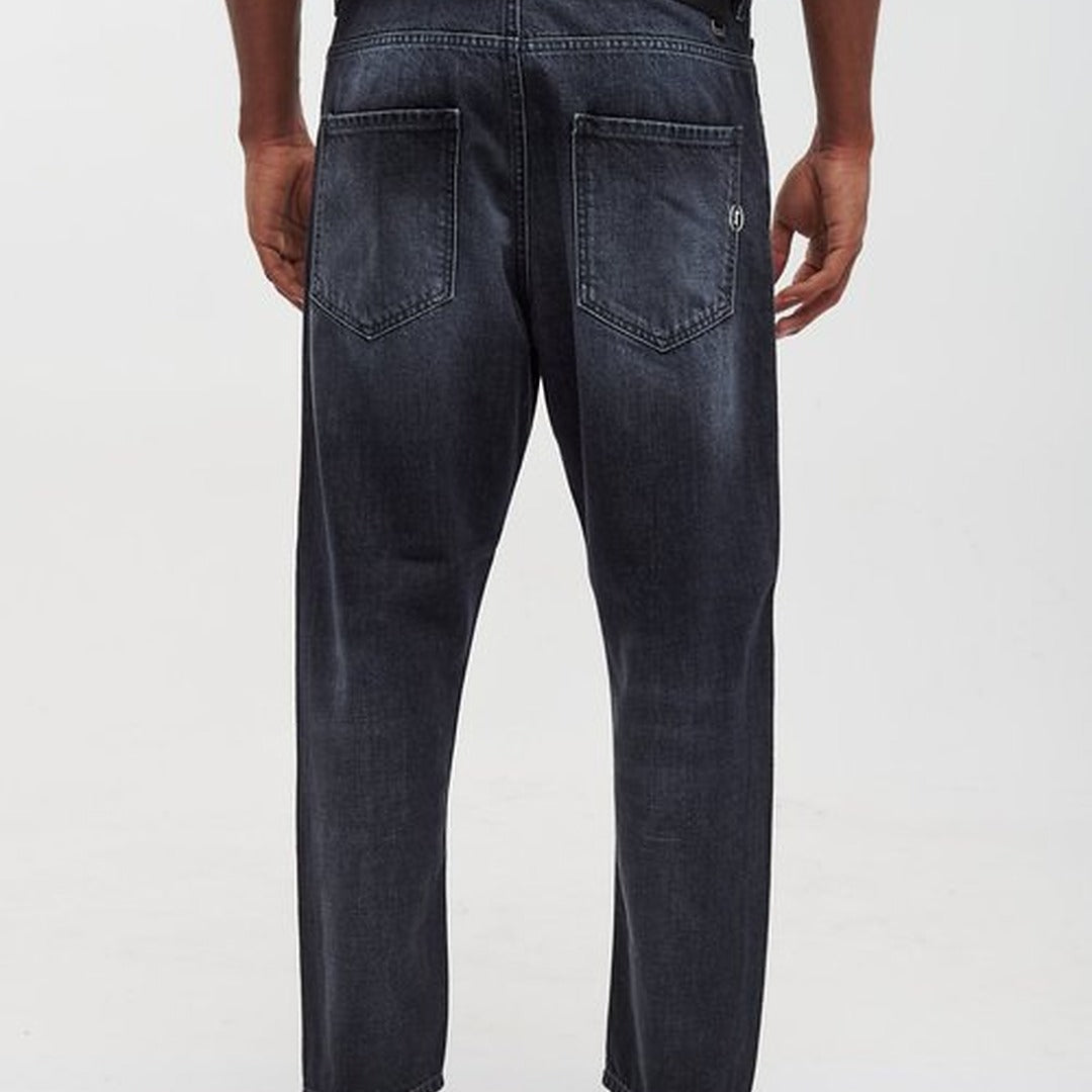 royaldenim Ottawa 2232 Dark Black Wash Jeans - Men's Denim, Relaxed Fit