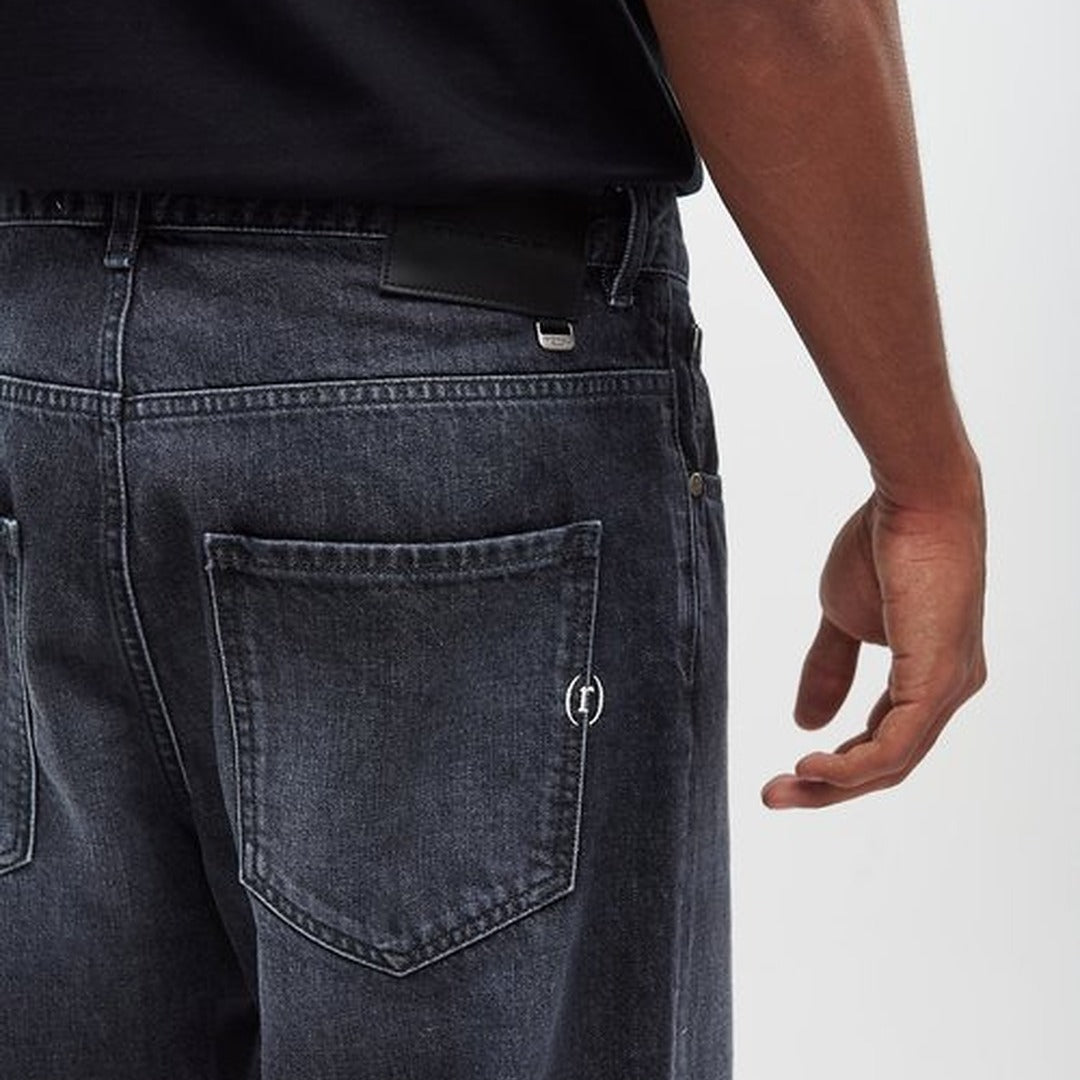 royaldenim Ottawa 2232 Dark Black Wash Jeans - Men's Denim, Relaxed Fit